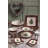 Christmas Tree TARTAN TIDBIT PLATES S/4 5"