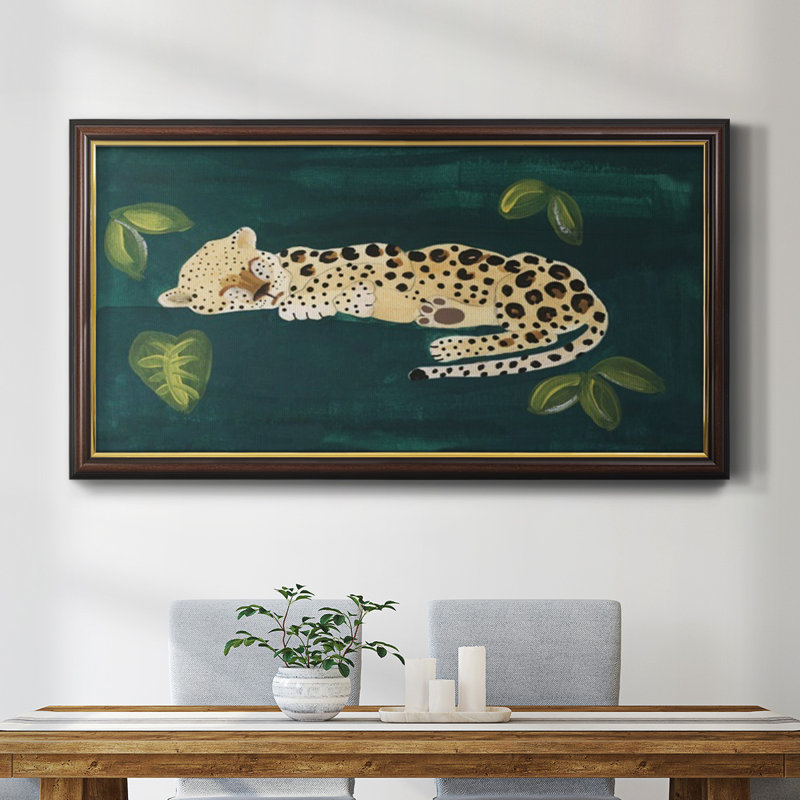 Ardahan Ardahan Lethargic Leopard II - reproduction d'art sur toile, H 29 po x l 53 po x P 2,5 po
