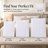 Continental Bedding 300 Thread Count 100% Cotton Damask Stripe Zippered Pillow Protectors-1445499304