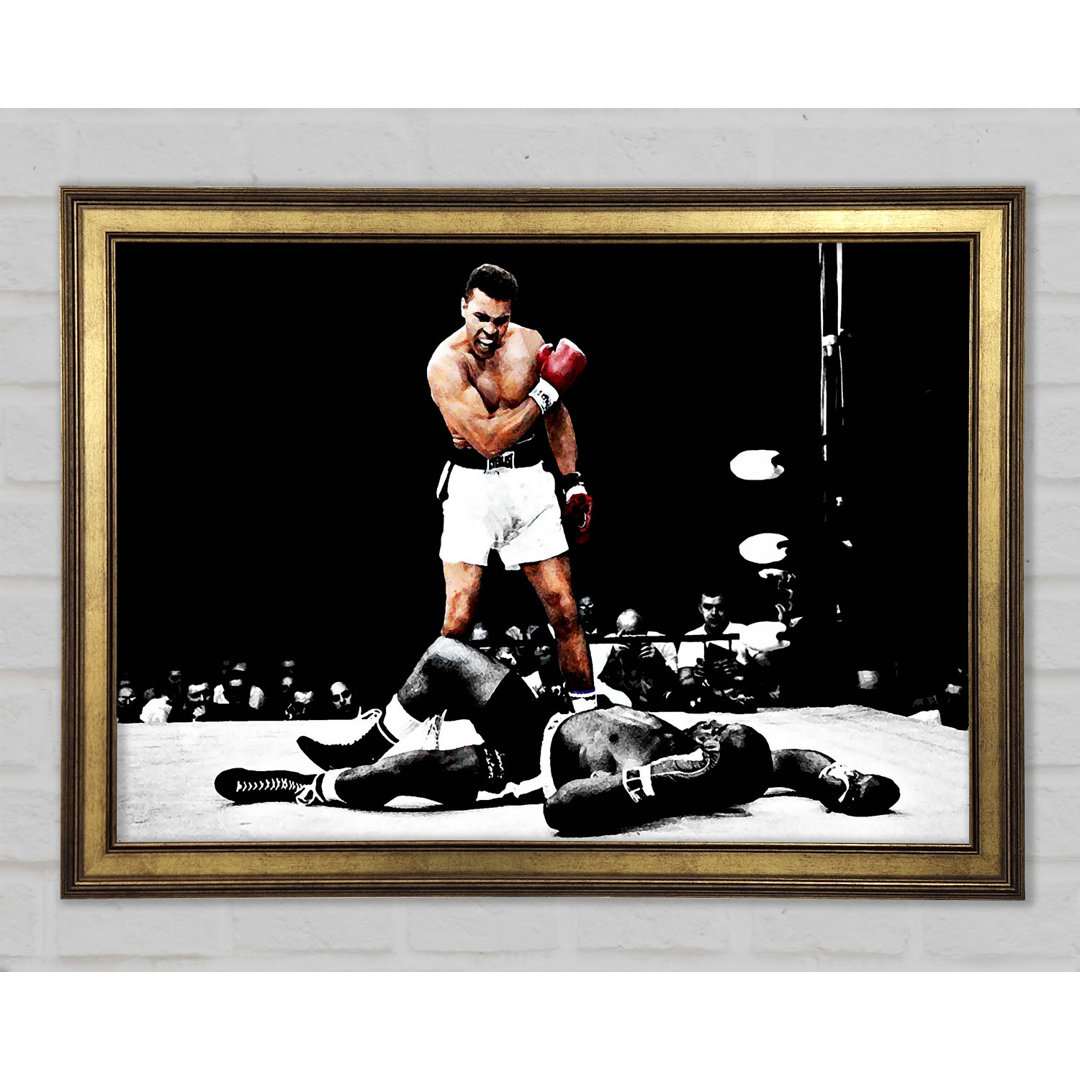 Muhammad Ali Knock Down - Druck