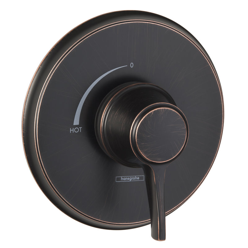 Metris C Pressure Balance Faucet Trim, Rubbed Bronze
