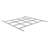 Shed Floor Frame Kit for Outdoor 12 ft. W x 10 ft. D Metal Storage Shed