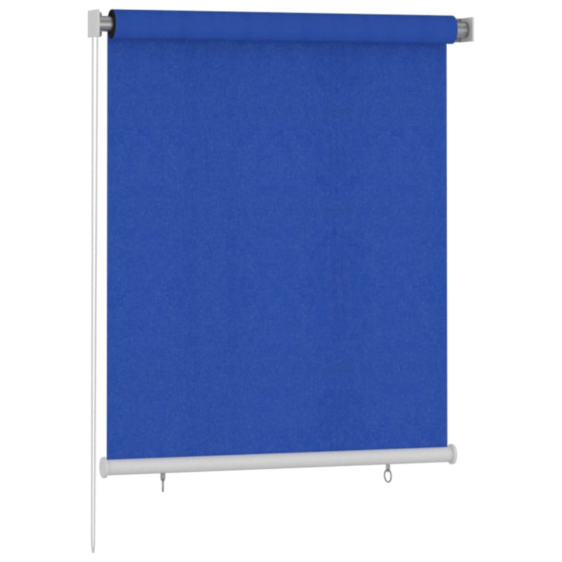 Semi Sheer Roller Blind, 140 cm L x 120 cm W, Blue