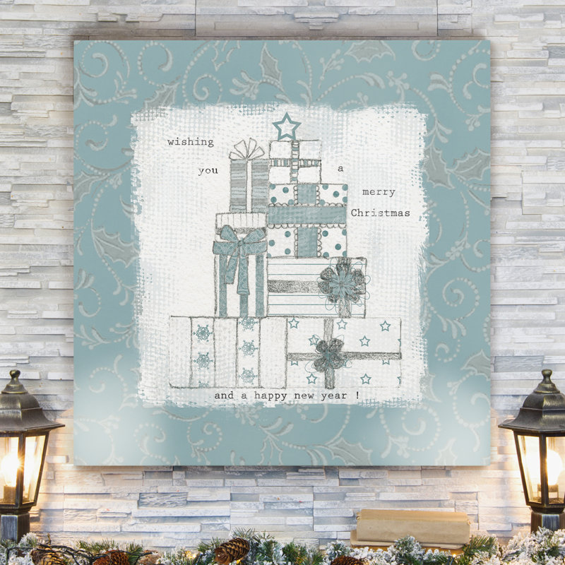 « sketch gifts », impression sur toile tendue, H 40 po x l 40 po x P 1 po