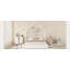 Grand lit plateforme en bois avec garde-corps et 2 tiroirs-308925551