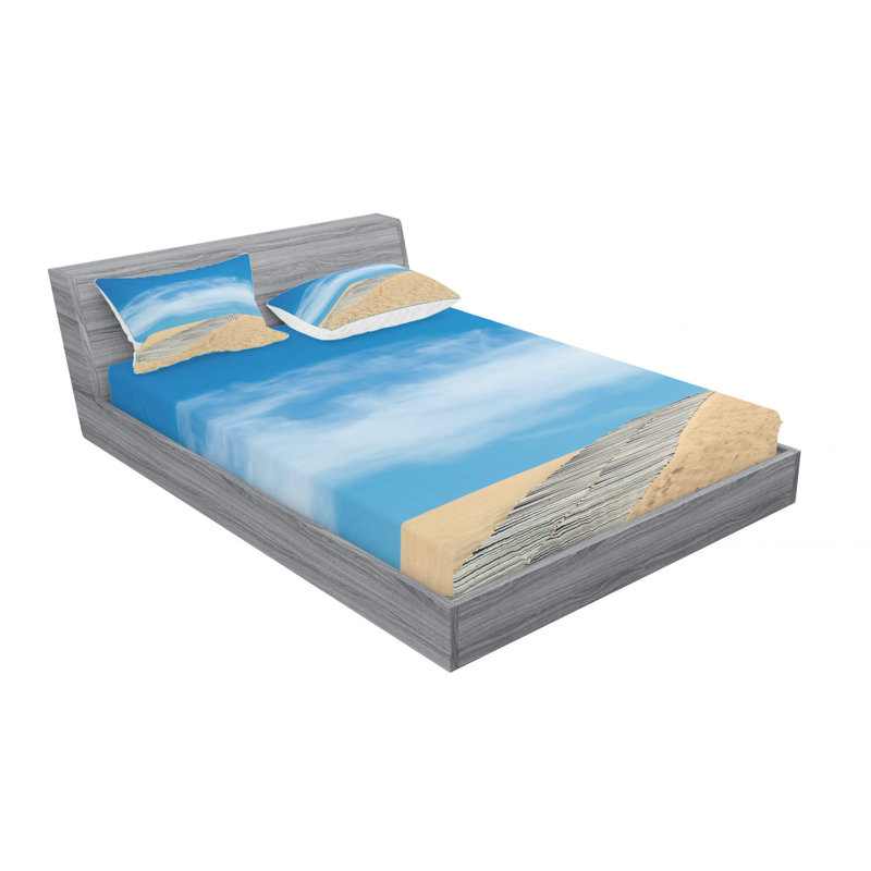 Microfiber Sheet Set, Full Sheet Set with Fitted Sheet