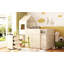 Lit mezzanine simple en bois avec bureau et tiroirs-1259734458