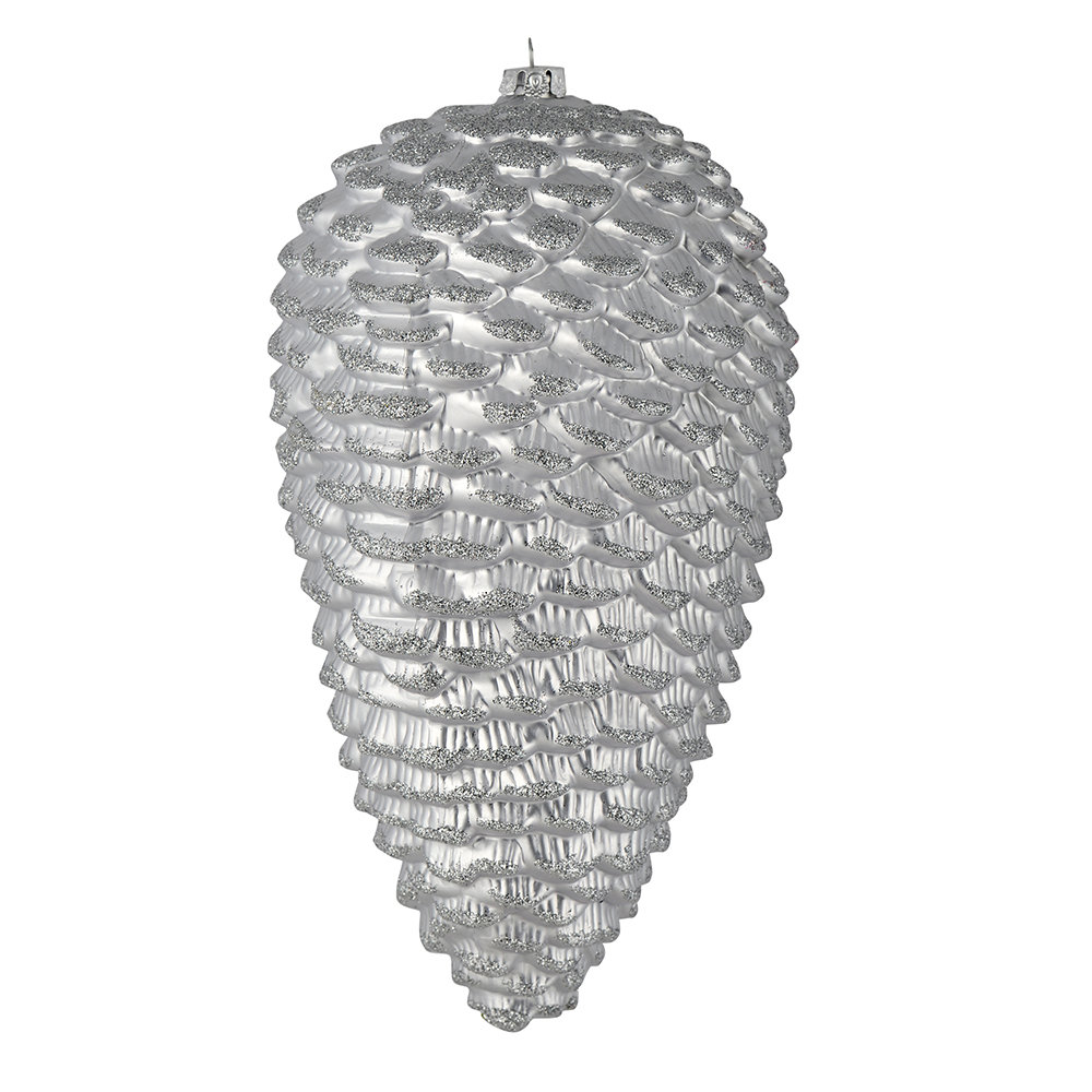 Matte Glitter Pinecone Christmas Ornament The Holiday Aisle®
