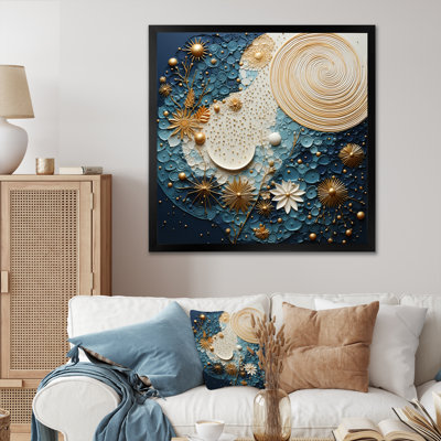 " Celestial Harmony II " Mixed Media and Color Photography Print