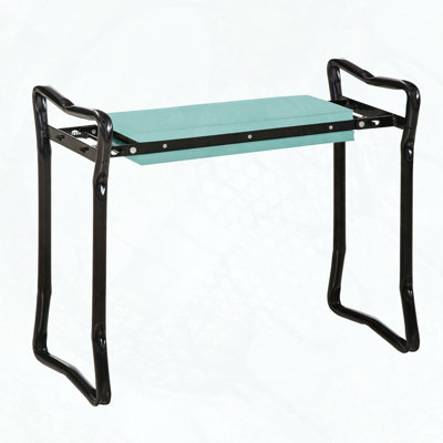 Outsunny Padded Foldable Garden Kneeler and Seat