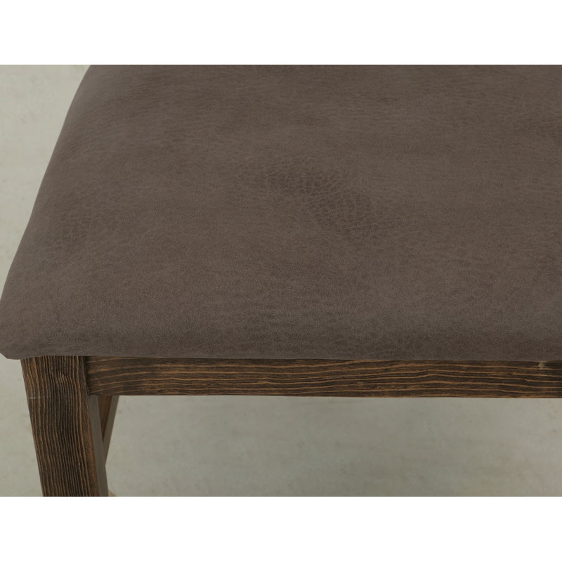 Chaise en bois rembourrée Dutton