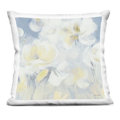 Awakened Morning Blooms Decorative Printed Throw Pillow, design by Lanie Loreth, 18 x 7 x 18