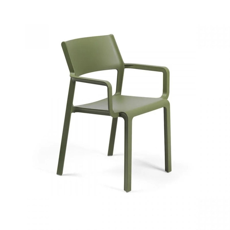 Trill Outdoor Dining Armchair, Agave