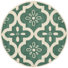 Teal/Ivory