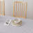 Round Geometric Cotton Twill Tablecloth