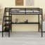 Structure de lit mezzanine avec bureau, aucun sommier nécessaire