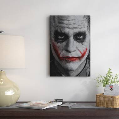 Bless international The Joker On Canvas by Robotic Ewe Gallery-Wrapped  Canvas Giclée