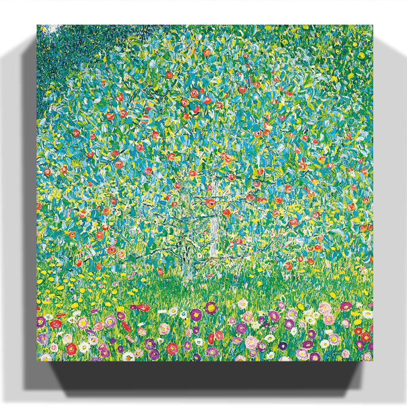 Gustav Klimt - Wrapped Canvas Painting, 76cm H x 76cm W