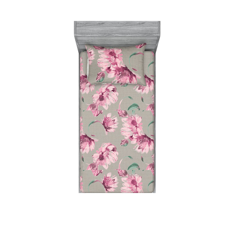 Drap-housse et taies décoratives 3 pièces Ambesonne
