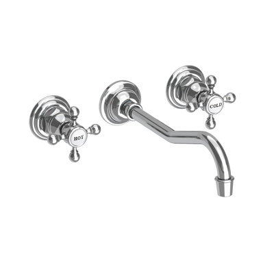 Chesterfield Wall Mount Bathroom Faucet
