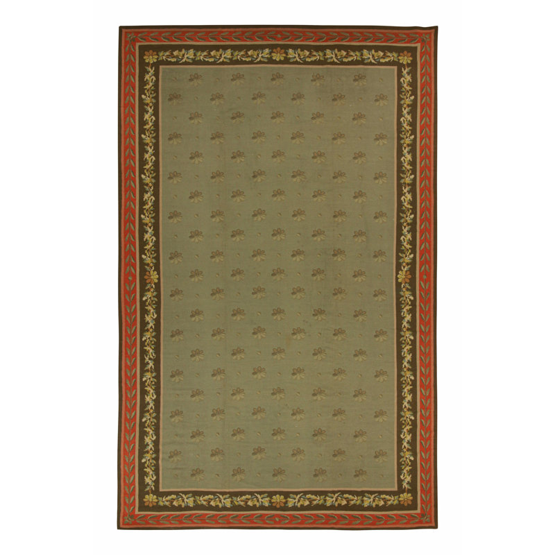 One-of-a-Kind Rectangle 11'2" x 18'1" Hand Knotted Area Rug