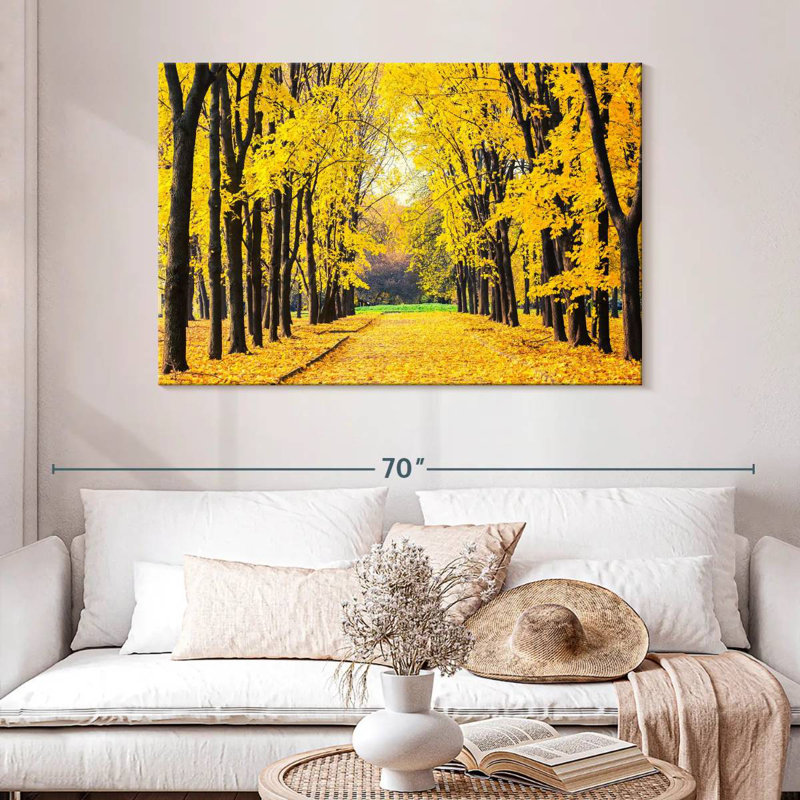 Sireci Autumn Park Foliage, 32" H x 48" W