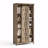 Kitchen & Bedroom 65" Barn Door Storage with Adjustable Shelves-119235822