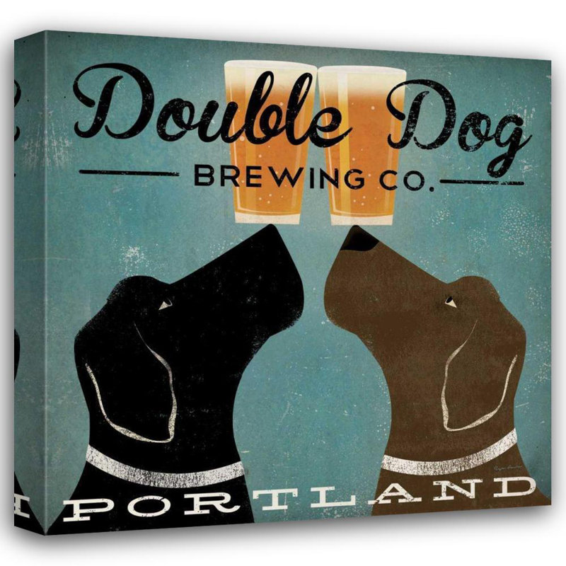 Art sur toile tendue avec Lark Manor ™ Fowler, Ryan: Double Dog Brewing Co., H 36 po x l 36 po