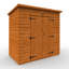 5x3w Tiger Overlap Double Toolshed