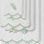  Ensemble de serviettes 100% coton festonné 100% coton FERN Toss-1199852076-1199852090