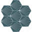 Spark C 7.87" x 9.09" Cement Patterned Wall & Floor Tile-66657162