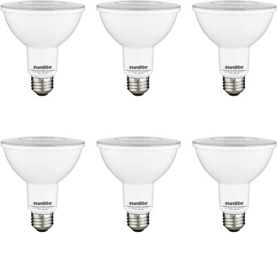 10 Watt (60 Watt Equivalent), PAR30 LED Non-Dimmable Light Bulb, Non-adjustable E26/Medium (Standard) Base