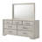 1pc Contemporary Style Storage Drawers Dresser Bedroom Solid Wood Wooden Furniture White Mist Finish