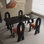 Ash Rectangular Solid Wood Top with Solid Wood Base Dining Table