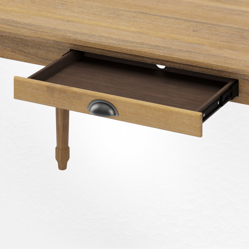 Bureau en bois avec tiroir de rangement 60 "pour bureau à domicile et salle d'étude, Dérive en mer