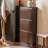 Dark walnut Solid Wood Shoe Storage Bench