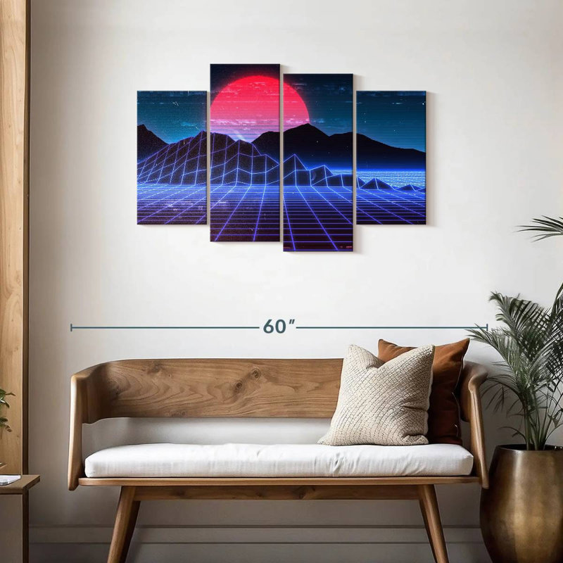 Kelan Digital Sunset, 27" H x 43" W