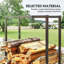 Camyria 65cm W Metal Log Rack