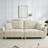 90.15" Queen size upholstered Multi-functional convertible sleeper sofa with storage-142757153