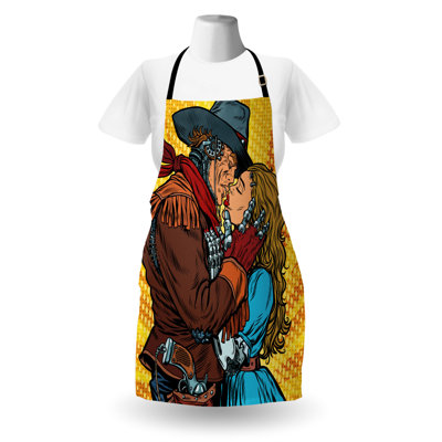 No Pattern Bib Apron
