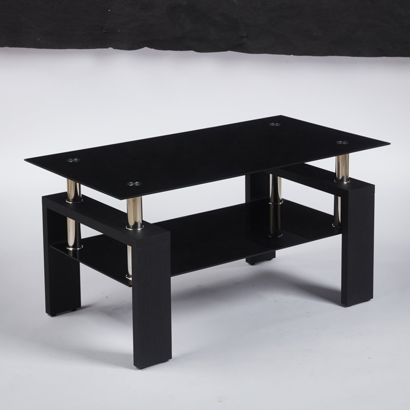Table basse Valenra, Noir