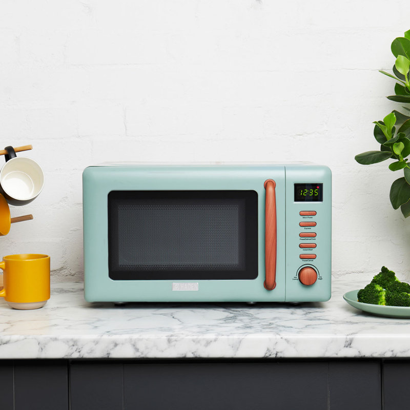 Dorchester 20L 800W Microwave Oven, Sage Green