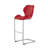  Charlotte 4Pc Bar Stool Red Set-820124414
