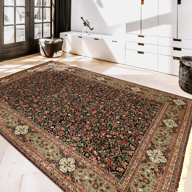 Hand Knotted Wool Oriental Indoor Rug