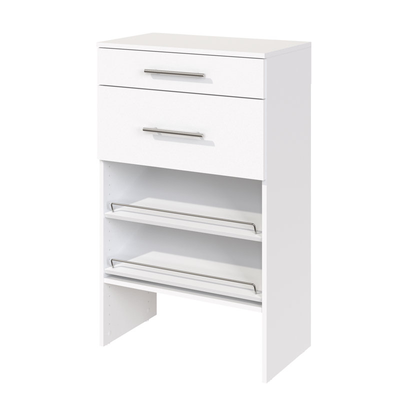 Suitesymphony Base Unit With Drawers And Shelves, White