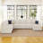 Seybert Luxurious U-Shaped Sofa Velvet Chenille Sectional Sofa For Living Room-154905456