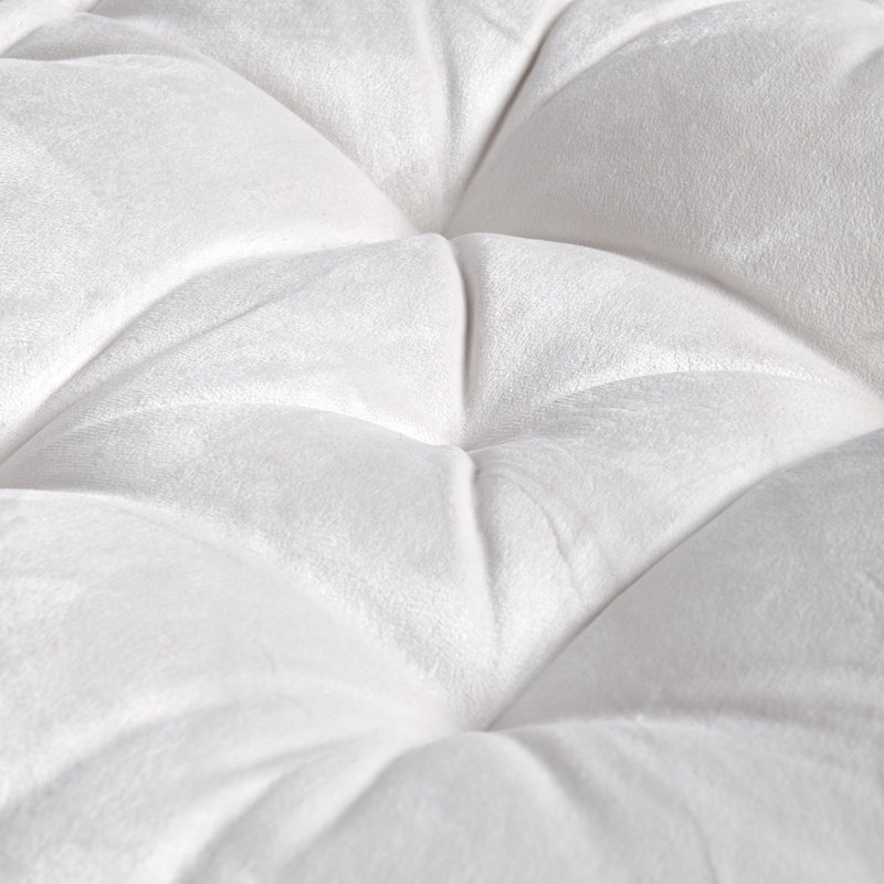 Grand coussin de yoga réversible, Ivoire ivoire