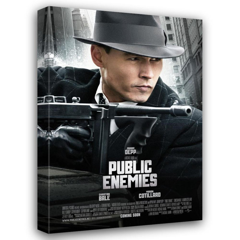 Ennemis publics, H 48 po x l 32 po