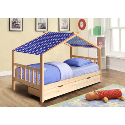 Rufus Tiger UK Single - DE 90 X 190 Cm Storage Bed