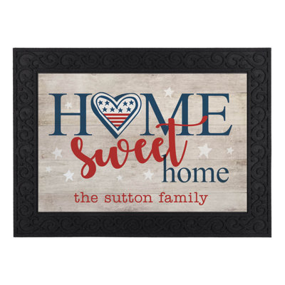 Non-Slip Independence Day Doormat